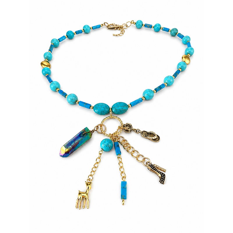 Coastal Treasures Charm Necklace