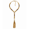 Golden Grace Tassel Necklace