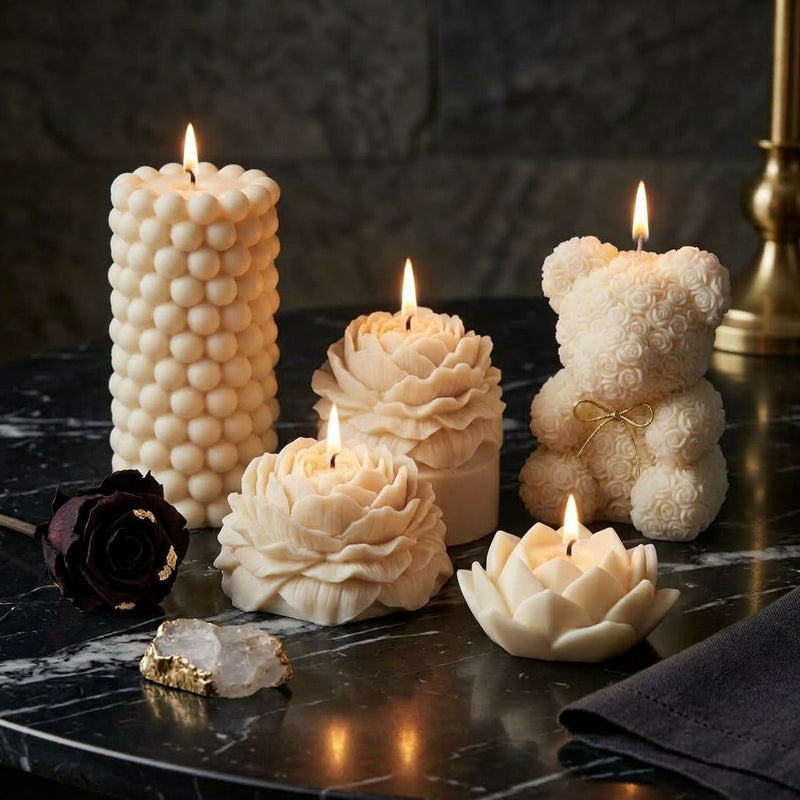 Sculptural/Decorative Candles
