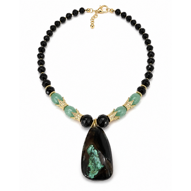 Mystic Tide Statement Necklace