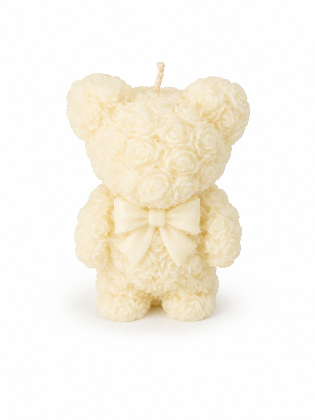 Rose Teddy Bear Candle