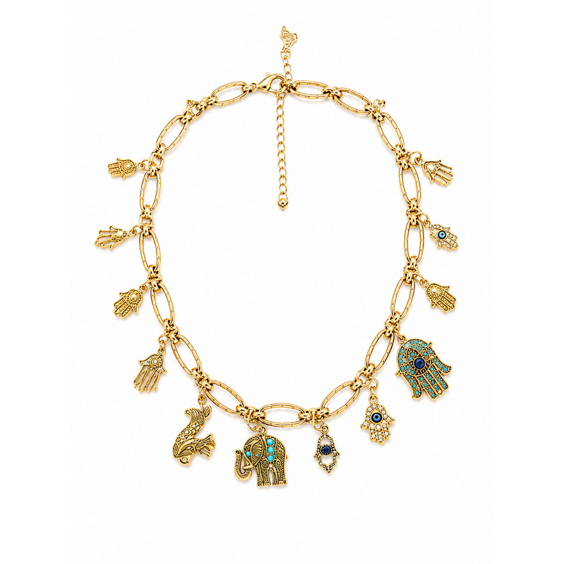 Wander & Protect Charm Necklace